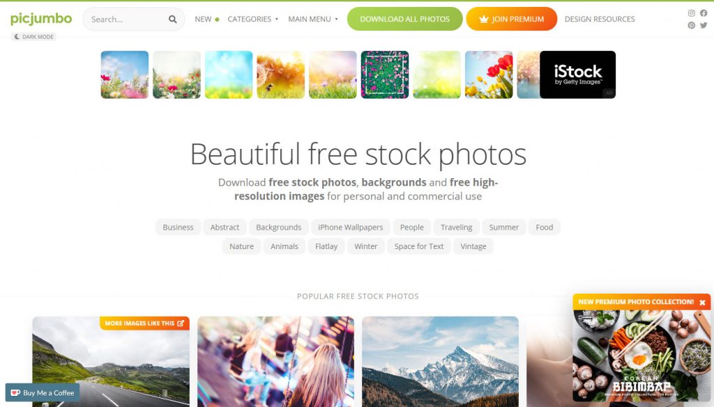 picjumbo free royality photos