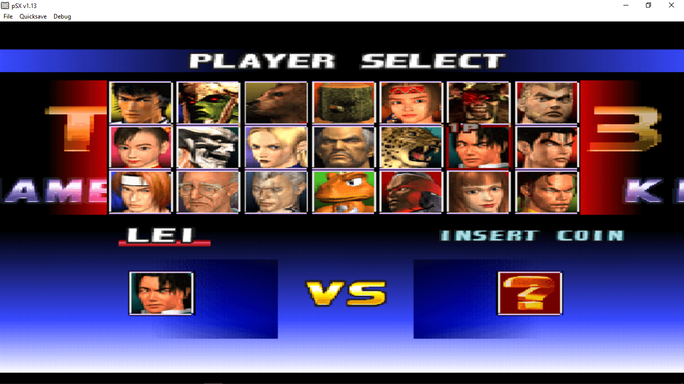 tekken 3 players