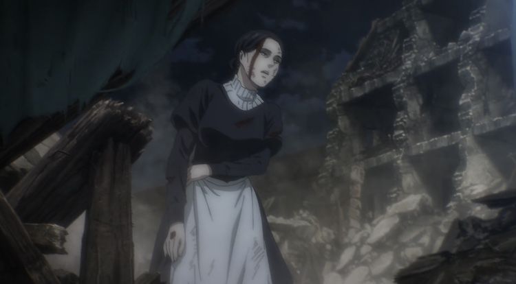 Lara Tybur from Aot the strongest female character.