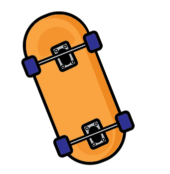 How to make a skateboard illustration - ziontutorial.com 👽