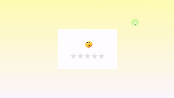 How to make Interactive Feedback Design Using HTML CSS & JS