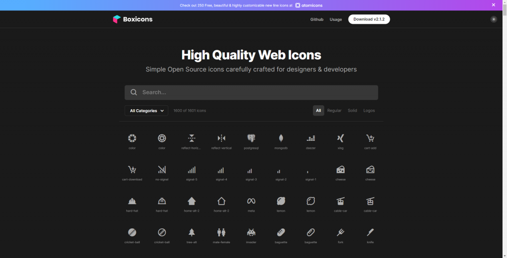 Premium web friendly icons for free