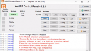 Read more about the article How To Fix MySQL Shutdown Unexpectedly Error