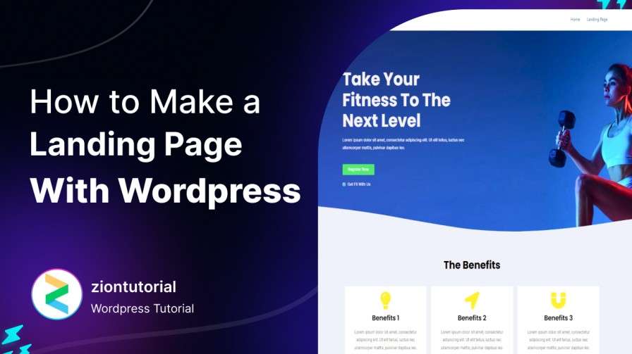 How to Create a Landing Page in WordPress | Elementor