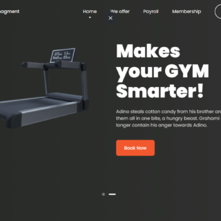 Responsive Gym Website Using HTML CSS JavaScript
